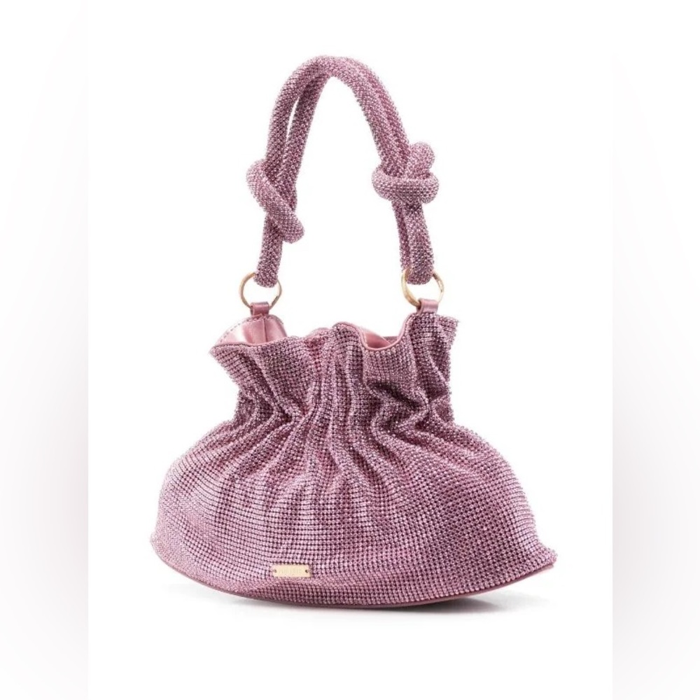 Cult Gaia Bara crystal pink bag